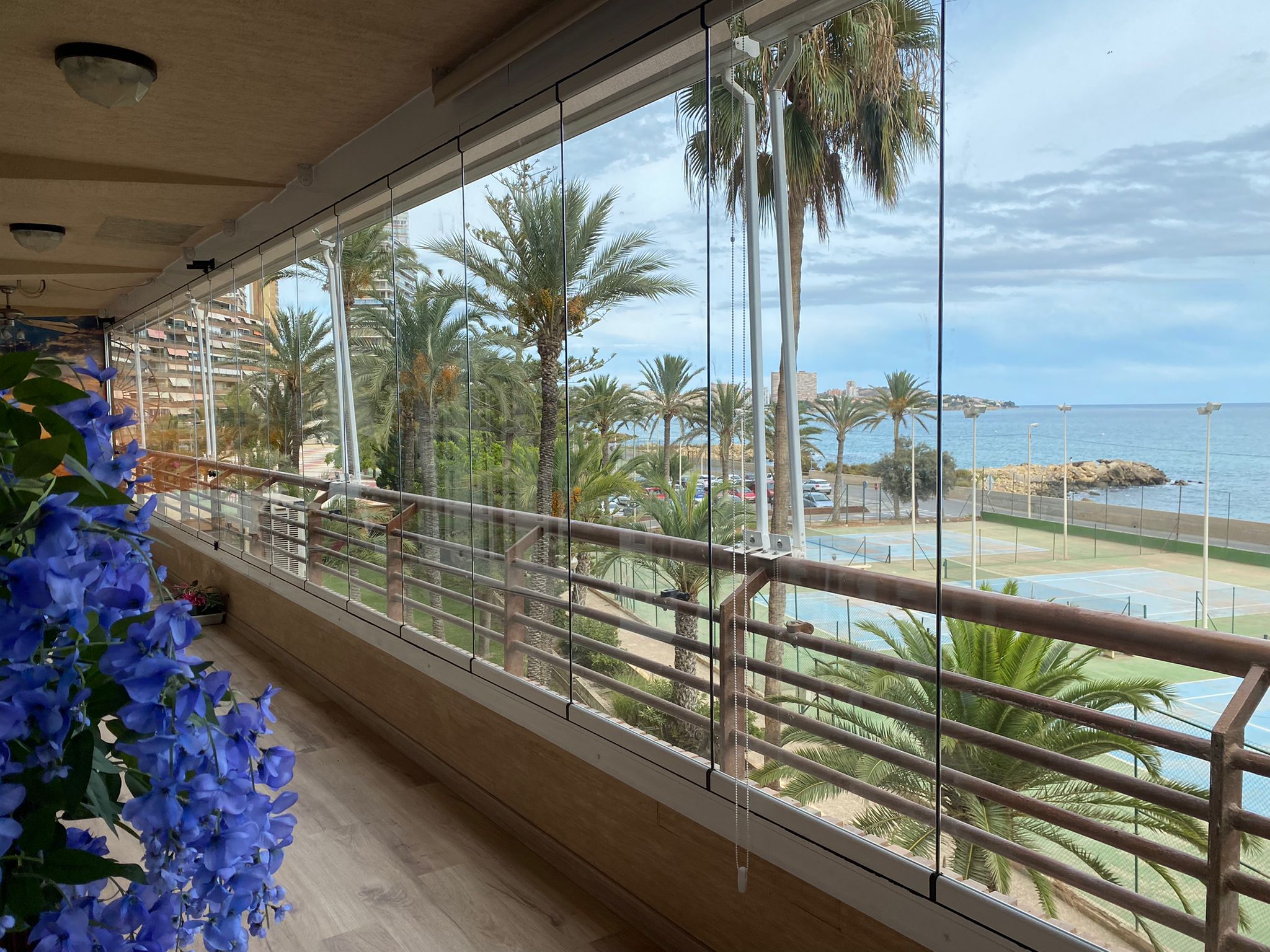 cerramiento terraza cortinas cristal