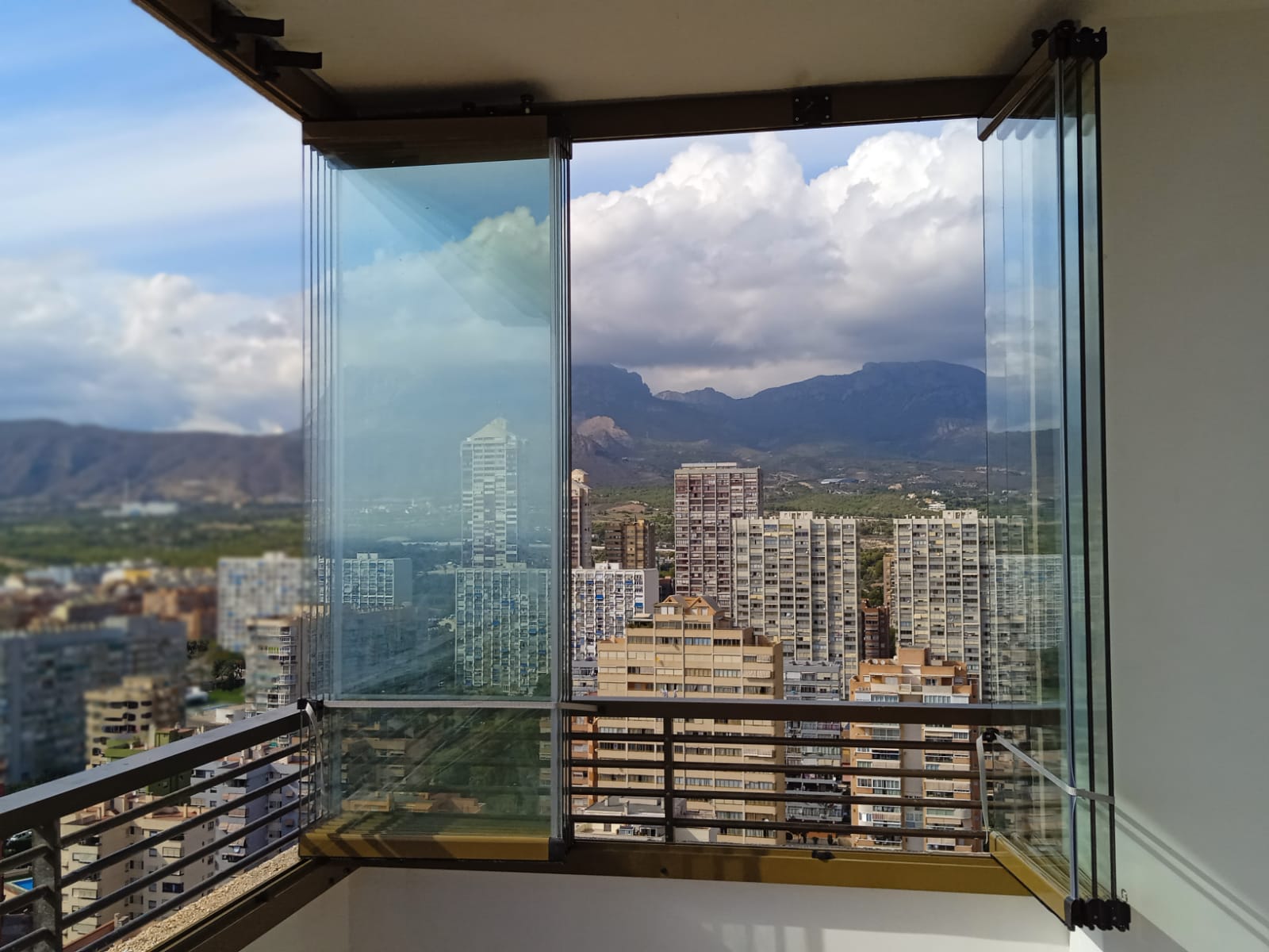 cerramiento terraza cortinas cristal