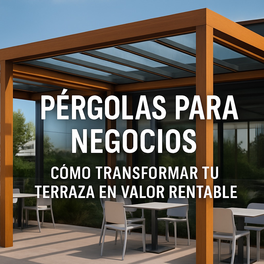 Pérgolas para negocios
