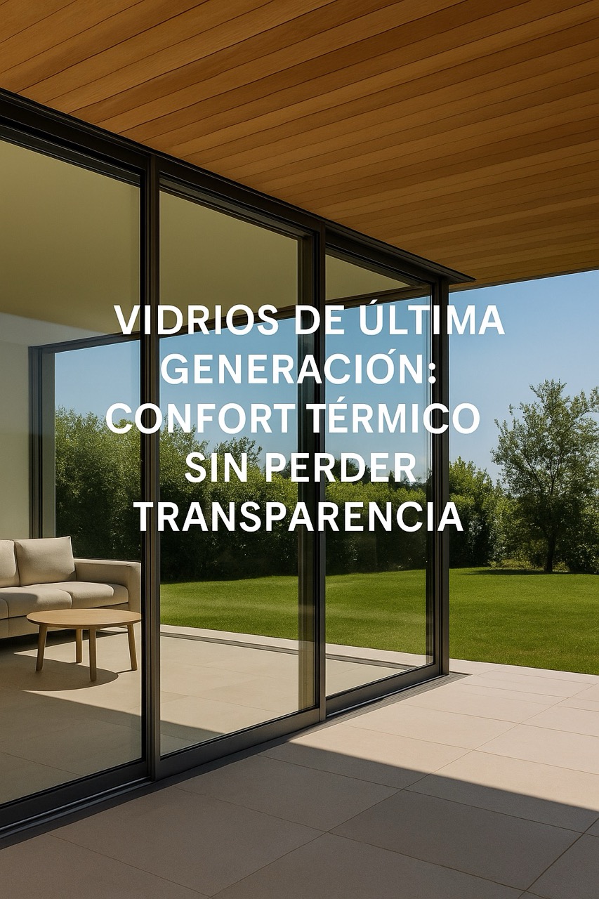 Los nuevos vidrios para cerramientos: confort y máxima calidad